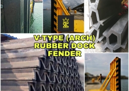 V-Type Rubber Dock Fender