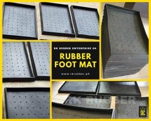 sanitizing rubber foot mat