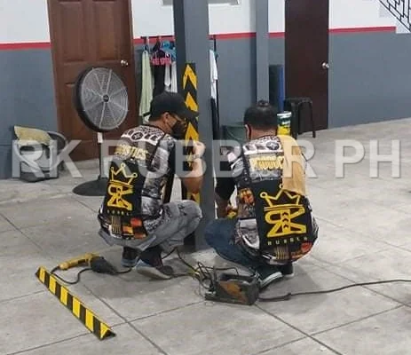 rubber column guard