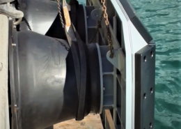 cone type rubber dock fender