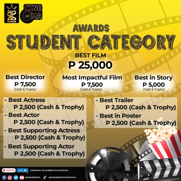 3RD Cinegoma Awards Student Category